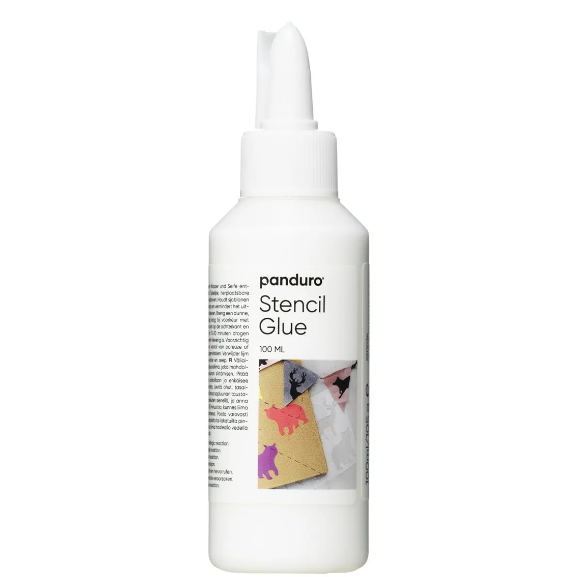 Panduro Stensillim, sjablonglim, 100 ml – flyttbart lim