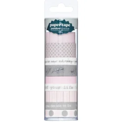 Paper Tape 9p Pink Wisdom