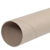 Papprør av naturfarget papp – lengde 54 cm, Ø8 cm
