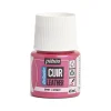 Pebeo Cuir Leather Duochrome 45 ml lærfarge, farger også PU-lær – rosa og blå