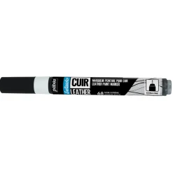 Pebeo Cuir Leather lærfargemarker – Svart