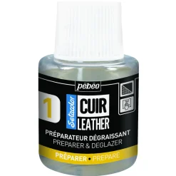 Pebeo Cuir Leather 110 ml Preparer Deglazer for lærfarge