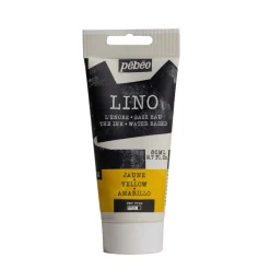 Pebeo Lino Ink 80 ml, vannbasert linoleumsfarge – Yellow