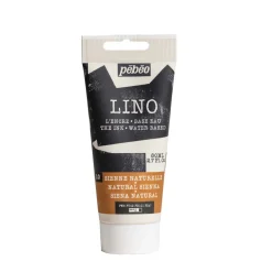 Pebeo Lino Ink 80 ml, vannbasert linoleumsfarge – Natural Sienna