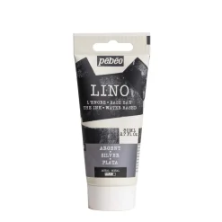 Pebeo Lino Ink 80 ml, vannbasert linoleumsfarge – Silver