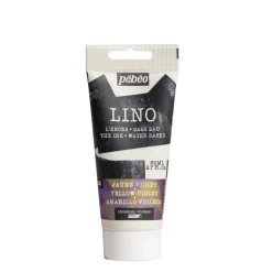 Pebeo Lino Ink 80 ml, vannbasert linoleumsfarge – Duochrome Yellow & Purple