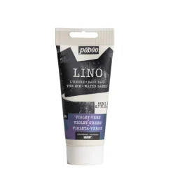 Pebeo Lino Ink 80 ml, vannbasert linoleumsfarge – Duochrome Purple & Green