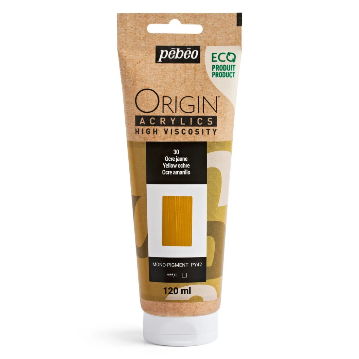 Pebeo Origin Acrylics akrylmaling 120 ml Yellow ochre 30