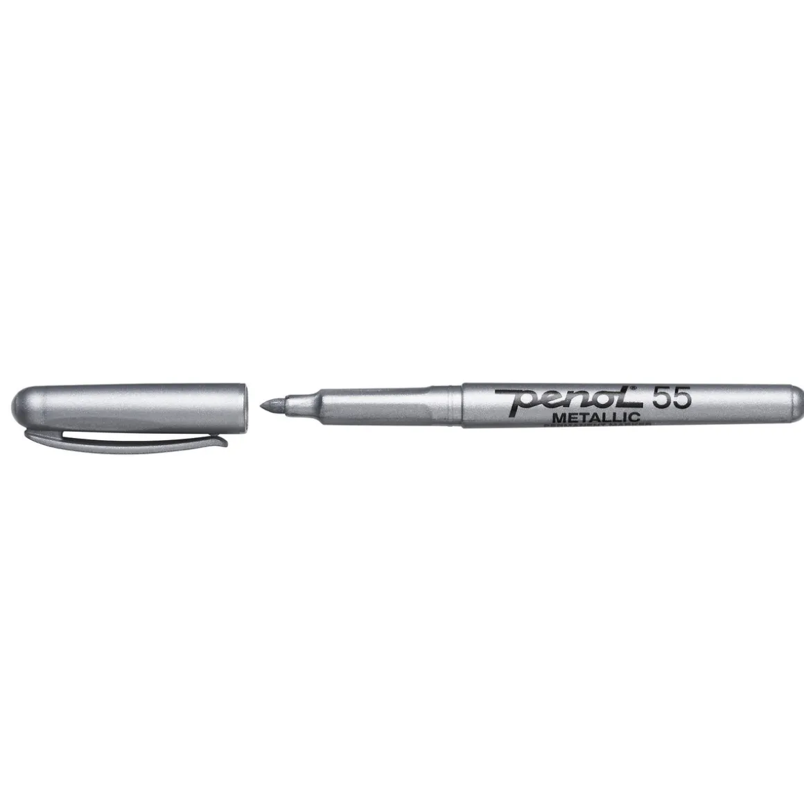 Penol 55 Fineliner penn Sølv