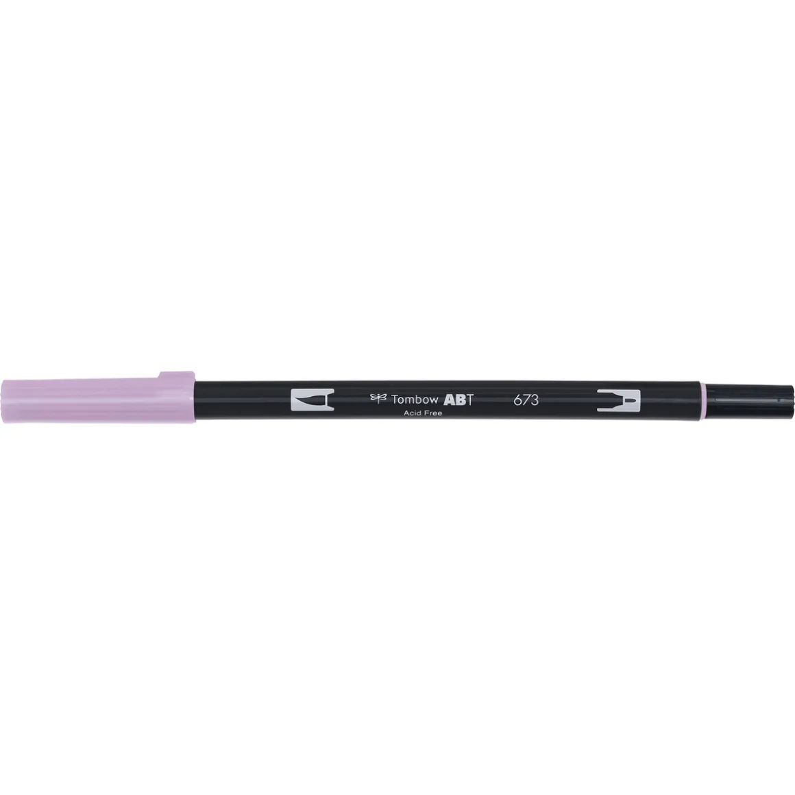 Penselpenn Tombow ABT Dual Brush Pen Orchid 673