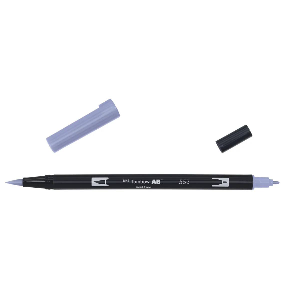 Penselpenn Tombow ABT Dual Brush Pen Mist Purple 553