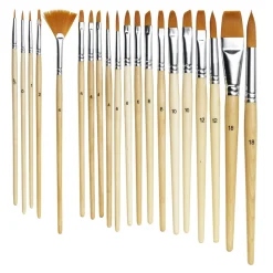 Penselsett basic multi 20 stk.