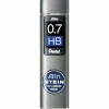 Pentel blyantstifter refill – 0,7 mm HB. Inneholder 40 stifter.