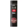 Pentel blyantstifter refill – 0,9 mm B. Inneholder 36 stifter.