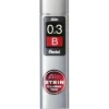 Pentel blyantstifter refill – 0,3 mm B. Inneholder 15 stifter.