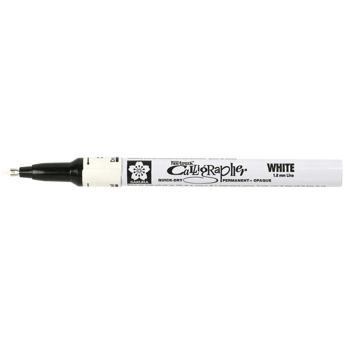Pentouch kalligrafi 1.8 Hvit