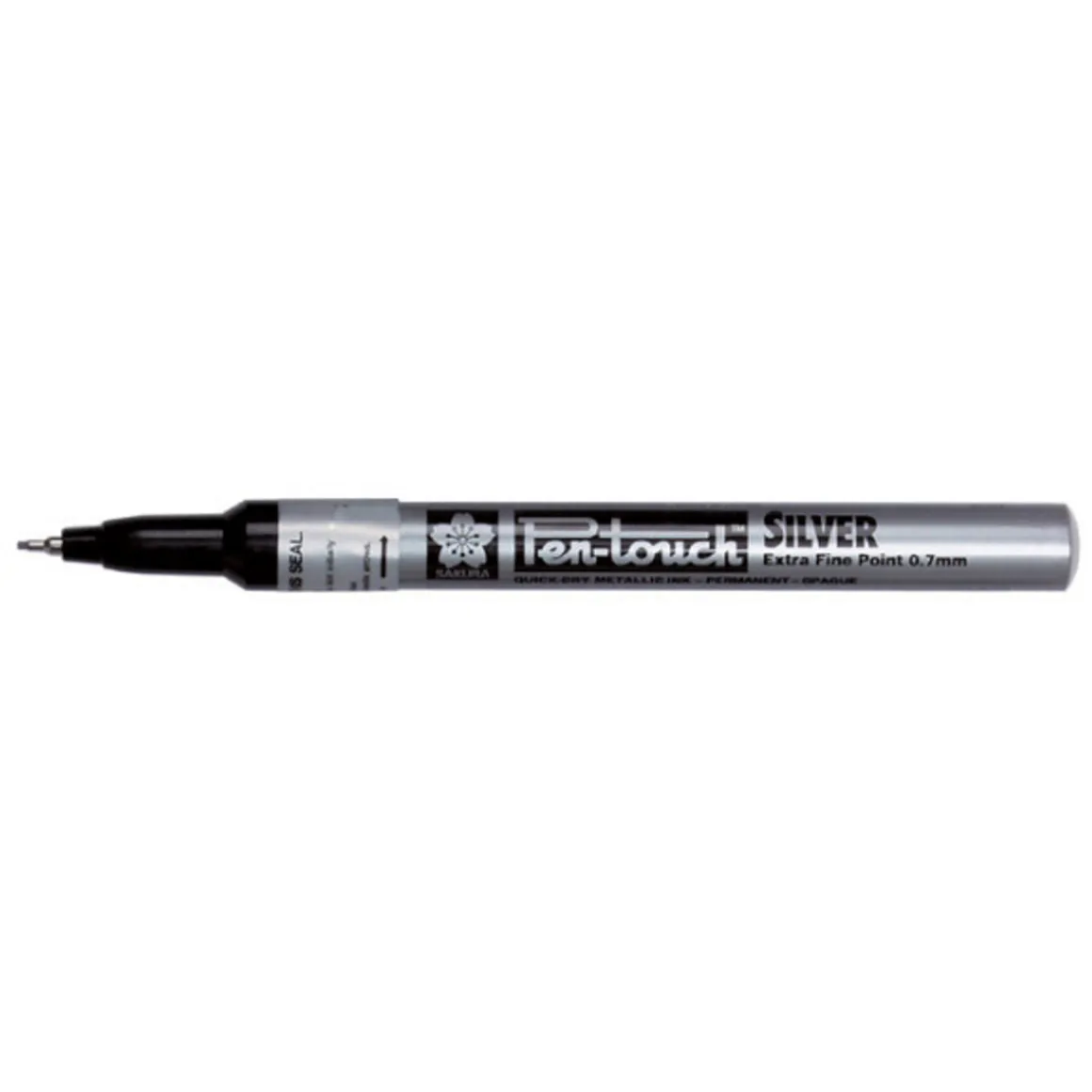 Pen-Touch Marker 0,7 Sølv