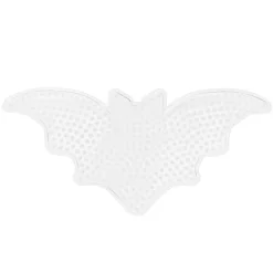Perleplate Midi flaggermus Halloween, 19,5×9,5 cm – til våre rørperler med diameter 5 mm