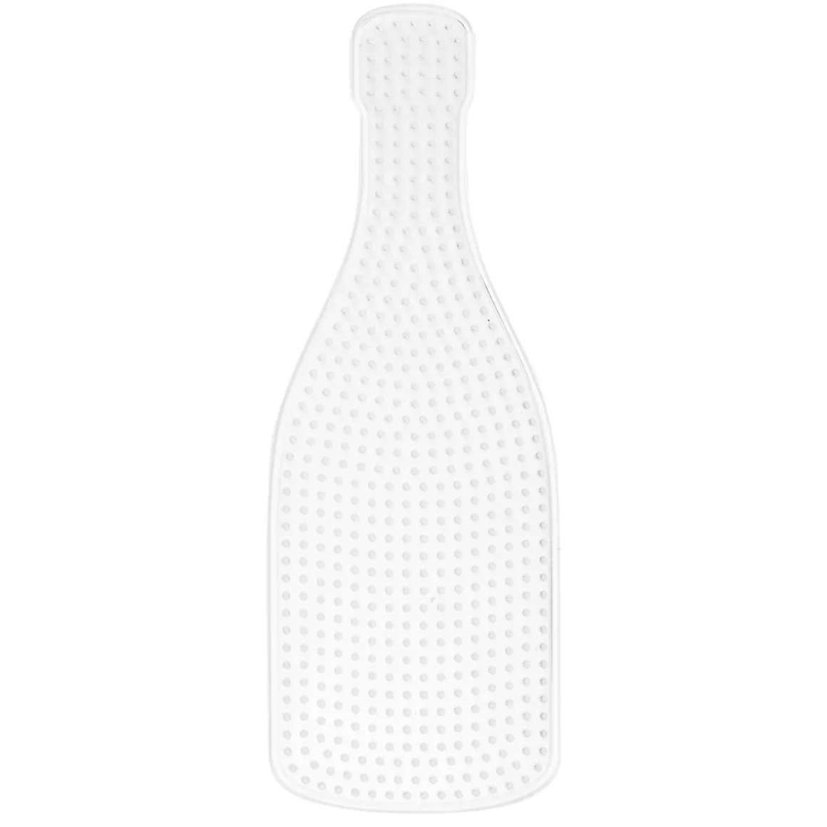 Perleplate Midi flaske, 8,5×23,5 cm – til våre rørperler med diameter 5 mm