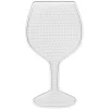 Perleplate Midi glass, 9,5×17,5 cm – til våre rørperler med diameter 5 mm