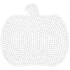 Perleplate Midi gresskar Halloween, 17×15 cm – til våre rørperler med diameter 5 mm