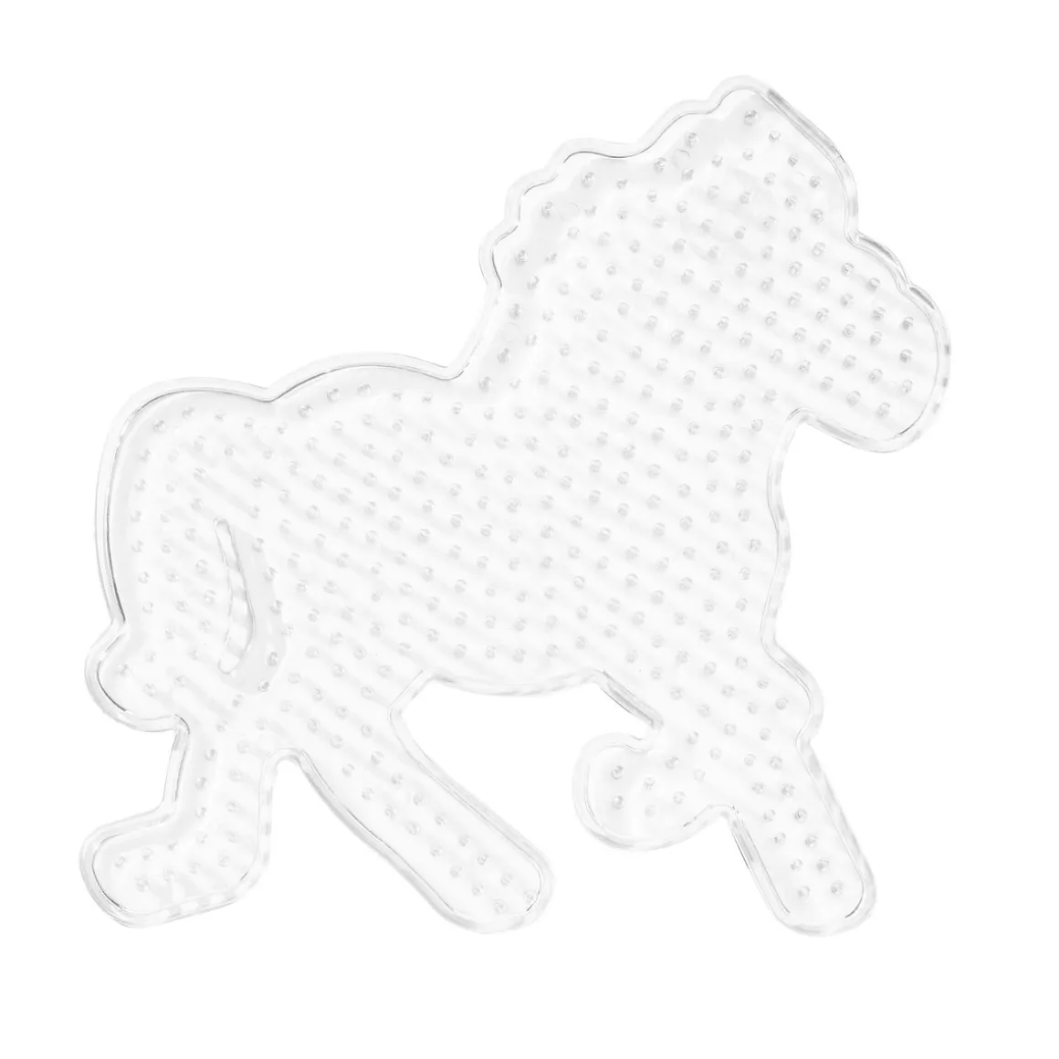 Perleplate Midi hest, 16×14 cm – til våre rørperler med diameter 5 mm