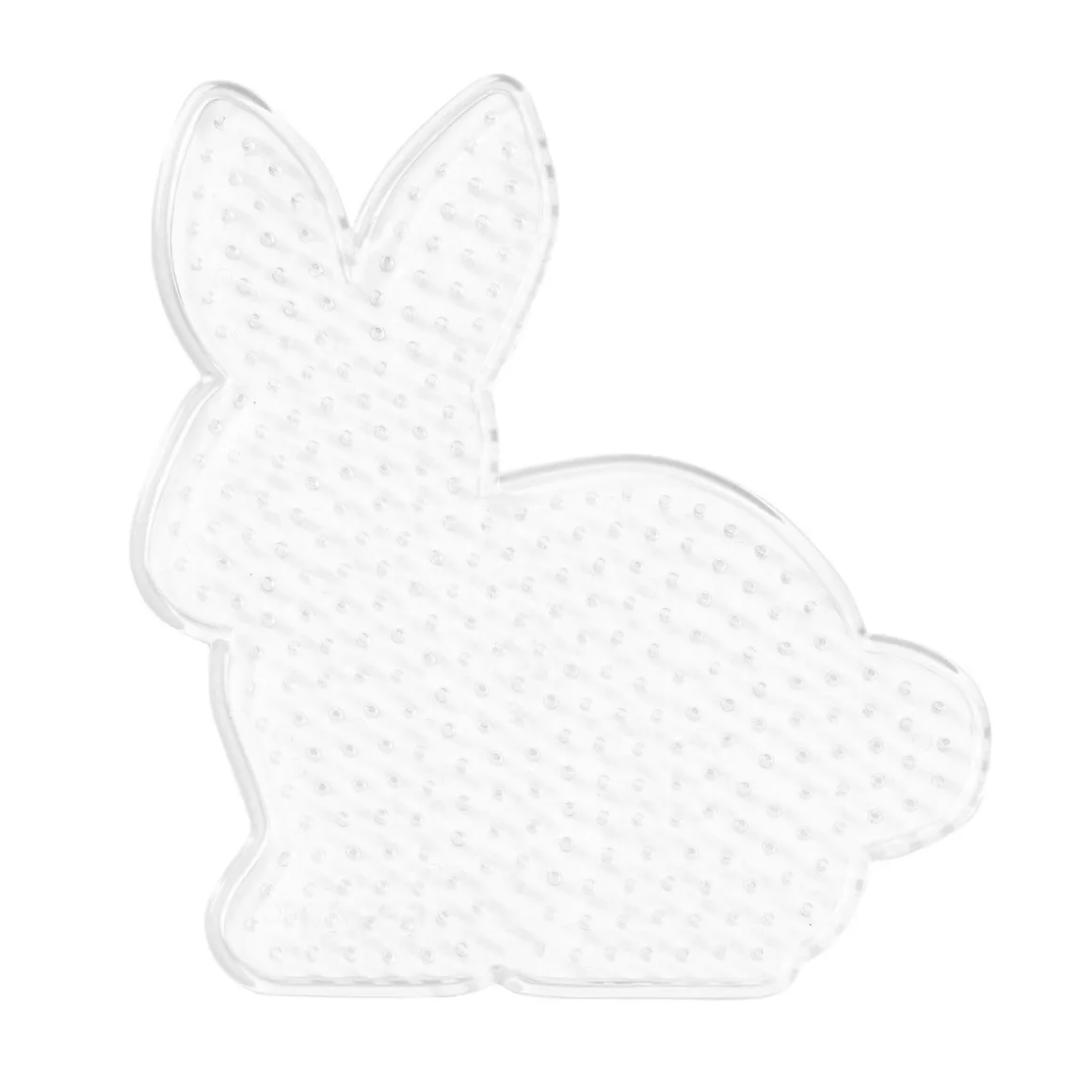 Perleplate Midi kanin, 11,5×12,5 cm – til våre rørperler med diameter 5 mm