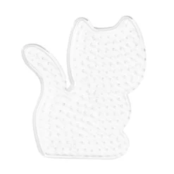 Perleplate Midi katt, 8,5×9,6 cm – til våre rørperler med diameter 5 mm