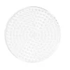 Perleplate Midi liten sirkel Ø8 cm – til våre rørperler med diameter 5 mm