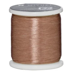 Perletråd Miyuki 50 meter – blush – 0,2 mm i diameter, fremstilt i 100 % nylon