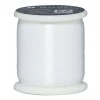 Perletråd Miyuki 50 meter – hvit – 0,2 mm i diameter, fremstilt i 100 % nylon