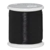 Perletråd Miyuki 50 meter – svart – 0,2 mm i diameter, fremstilt i 100 % nylon