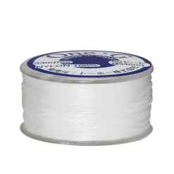 Perletråd TOHO hvit, 46 meter – 0,2 millimeter i diameter