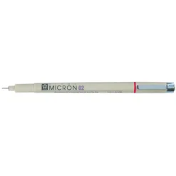 Pigma Micron 02 Rød 0,3 mm