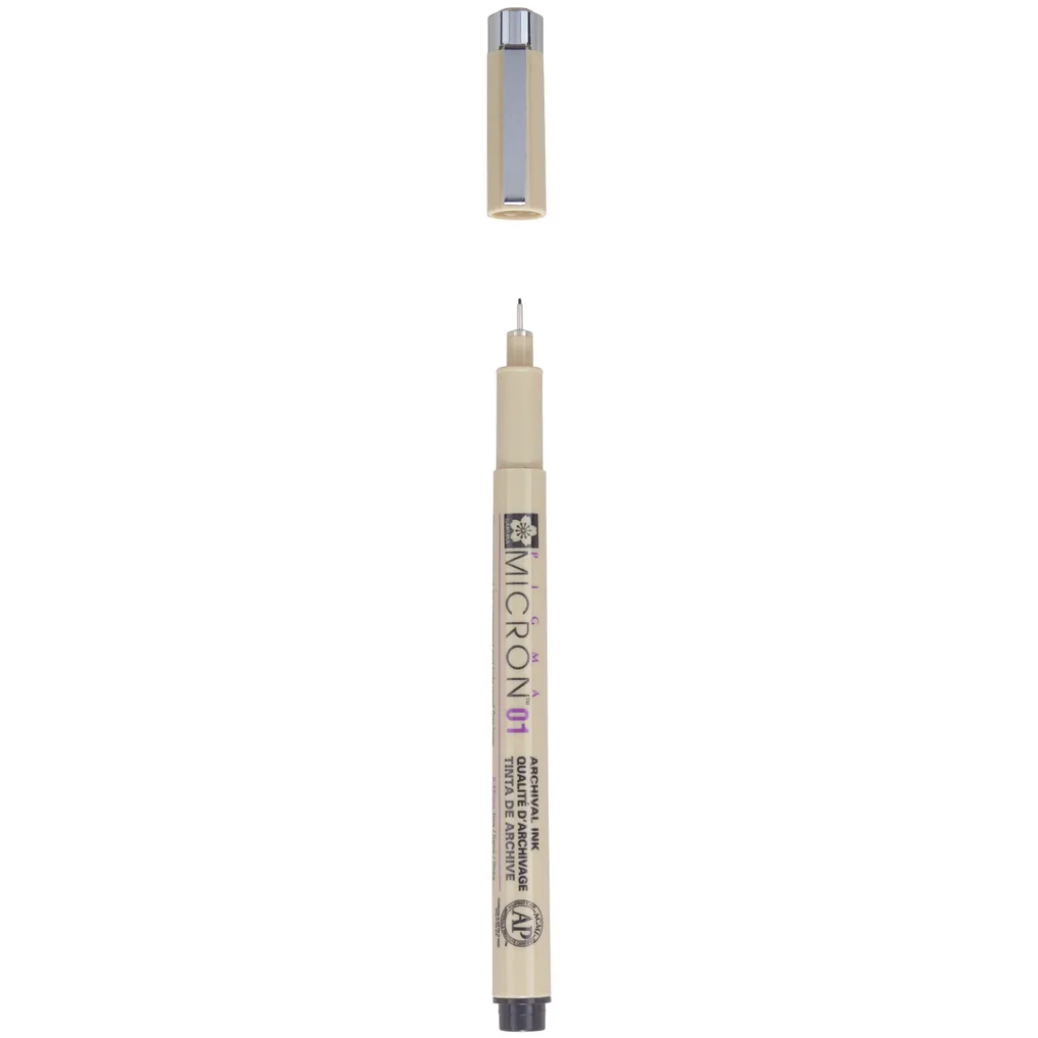Pigma Micron 01 Sort 0,25 mm