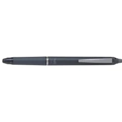 Pilot Frixion Ball Zone Grey 0,7 mm, svart blekkpenn med utviskbart gelblekk