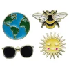 Pin / motivknapp – Environment 4 stk.