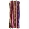 Piperensere Crazy Stripes, morsomt og stripet! 30 cm lange, Ø6 mm, 50 stk.