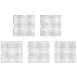 Pixelhobby XL basisplate 6×6 cm 5-pakning, pikselplater beregnet for 5×5 mm XL-piksler