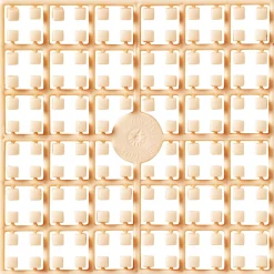 Pixelperler Beige no. 376
