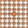 Pixelperler Lysbrune no. 461
