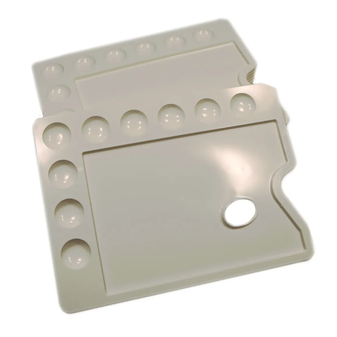 Plastpalett 9 fordypninger