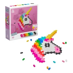 Plus-Plus Puzzle by number unicorn – pusle en nydelig enhjørning, 250 deler