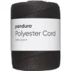 Polyestersnor 200 meter, Ø3 mm, mørkebrun