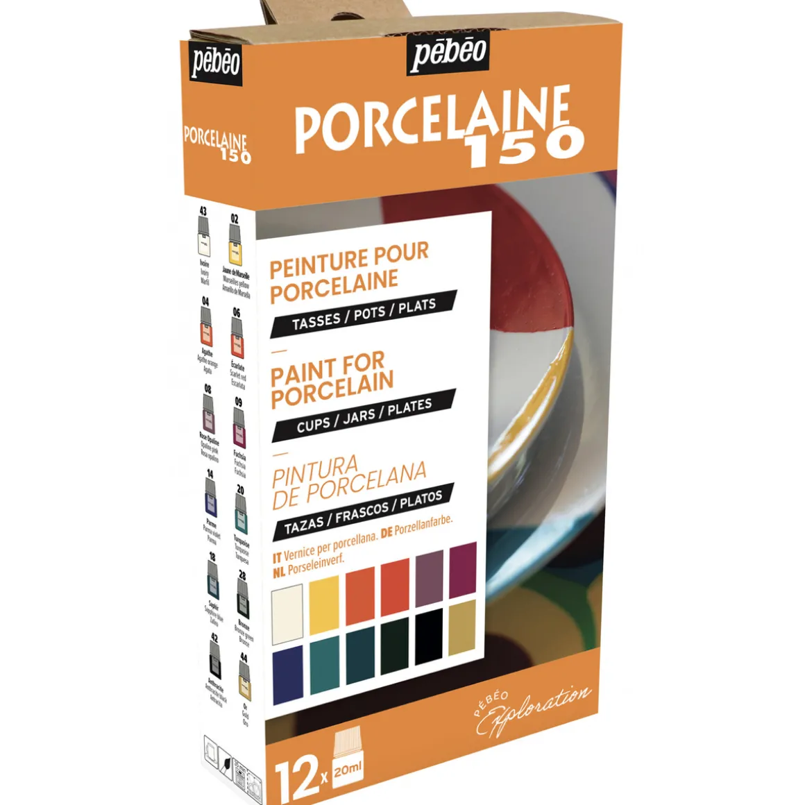 Porcelaine 150 gloss 12x20 ml