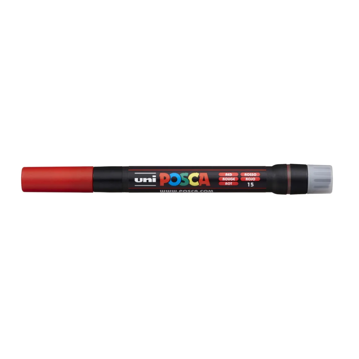 Posca Brush Red 1-10 mm