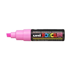 Posca PC-8K Fluorescent Pink 756 (8 mm broad tip / chisel)