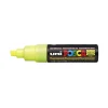 Posca PC-8K Fluorescent Yellow 724 (8 mm broad tip / chisel)