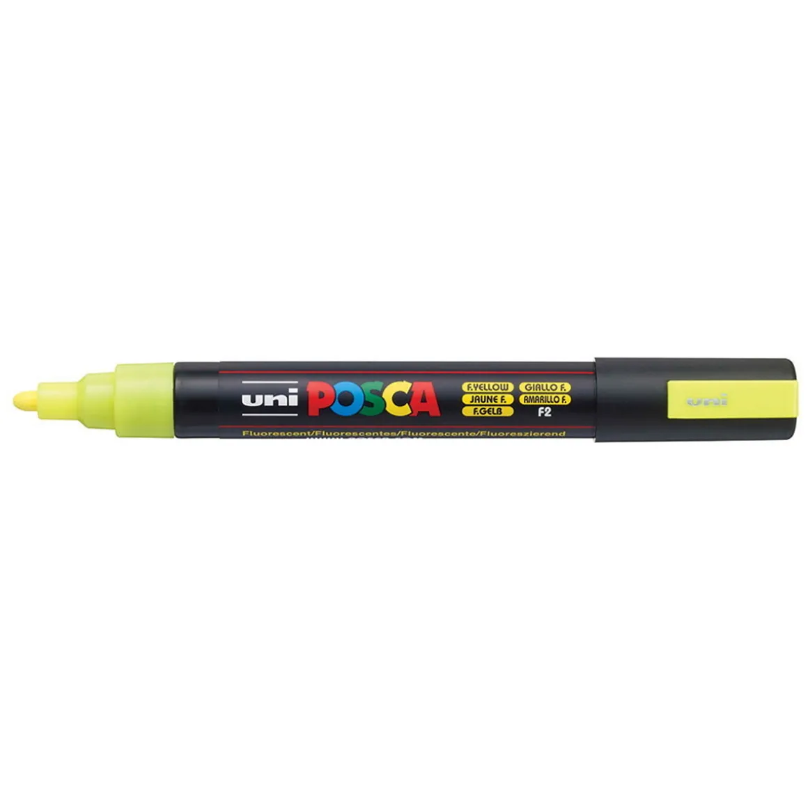 Posca PC-5M Fluorescent yellow 724 (1,8-2,5 mm)