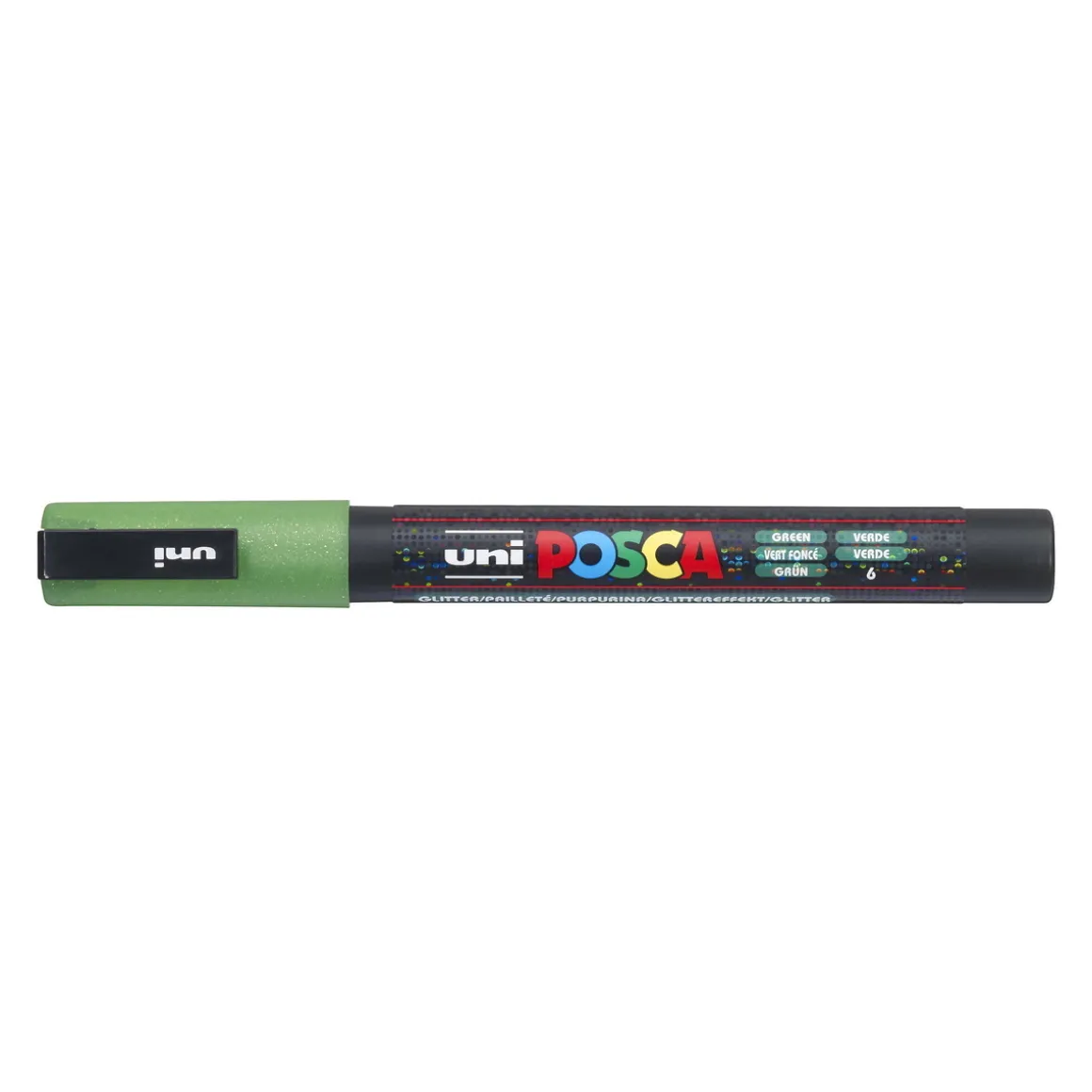 Posca PC-3M Green glitter 36 (0,9-1,3 mm)